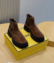 Load image into Gallery viewer, FF Suede Boots

