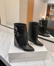 Load image into Gallery viewer, Shark Ankle Boots
