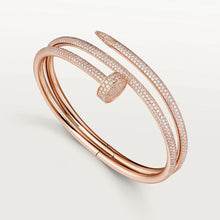 Load image into Gallery viewer, Juste Un Clou Double Bangle
