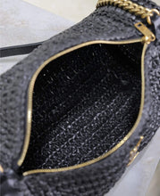 Load image into Gallery viewer, Cassandre Raffia Tube Bag
