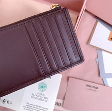 Load image into Gallery viewer, Zipped Card Wallet
