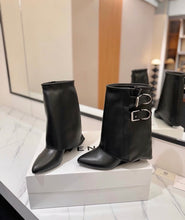 Load image into Gallery viewer, Shark Ankle Boots
