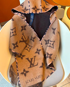 Cashmere Hood Scarf