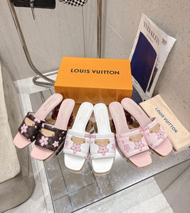 Cherry Blossom Mules