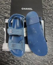 Load image into Gallery viewer, Denim Dad Sandals
