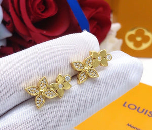 Stud Flower Earrings