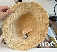 Load image into Gallery viewer, Raffia Bucket Hat

