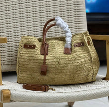 Load image into Gallery viewer, Raffia Sac De Jour

