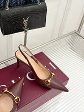 Load image into Gallery viewer, Horsebit Slingbacks
