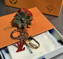 Load image into Gallery viewer, Strawberry Bag Charm/Keychain
