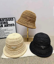Load image into Gallery viewer, Crochet Bucket Hat
