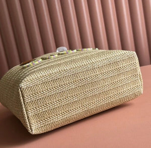 Small Straw Tote