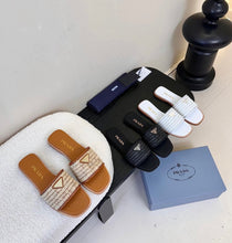 Load image into Gallery viewer, Leather Slides

