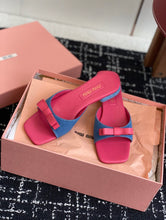 Load image into Gallery viewer, Denim Mules
