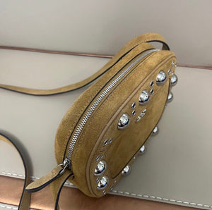 Suede Shoulder Bag