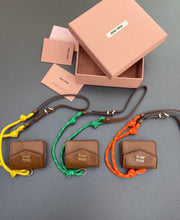 Load image into Gallery viewer, Leather Cord Pouch
