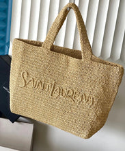 Load image into Gallery viewer, Raffia Tote

