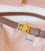 Load image into Gallery viewer, Logo Leather Belt
