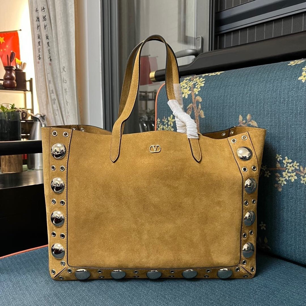 Suede Tote