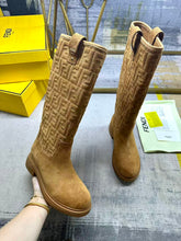 Load image into Gallery viewer, FF Suede Boots
