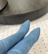 Load image into Gallery viewer, Shark Lock Ankle Boots
