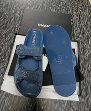 Load image into Gallery viewer, Denim Dad Sandals
