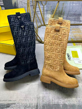 Load image into Gallery viewer, FF Suede Boots

