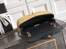 Load image into Gallery viewer, Raffia Classic Flap
