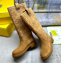 Load image into Gallery viewer, FF Suede Boots
