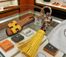 Load image into Gallery viewer, Sandal Bag Charm Keychain
