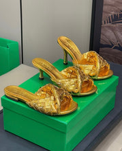 Load image into Gallery viewer, Blink Heel Mules
