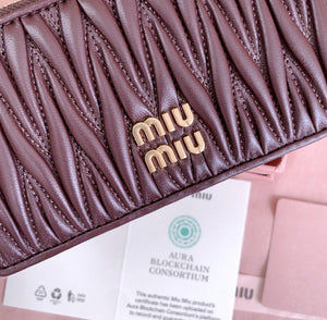 Zipped Card Wallet