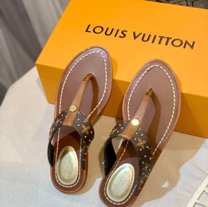Monogram Sandals