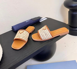 Leather Slides