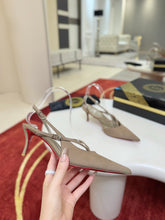 Load image into Gallery viewer, Leather Slingbacks
