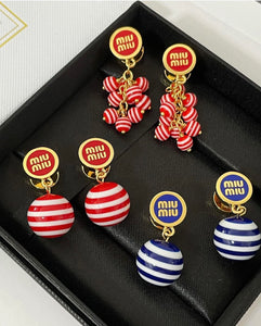 Logo Earrings