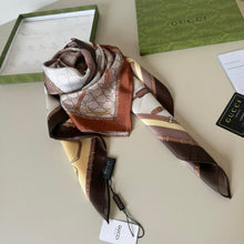 Load image into Gallery viewer, GG Silk Scarf
