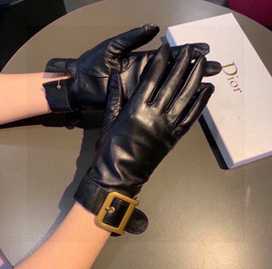 CD Leather Gloves