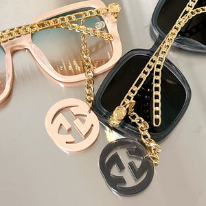 GG Chain Sunglasses