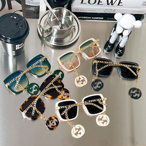 GG Chain Sunglasses