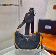 Load image into Gallery viewer, Re Edition Raffia Bag
