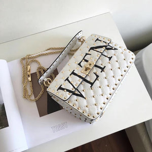 VLTN Spike Chain Bag