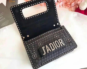 J’Adior Studded Shoulder Bag