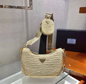 Re Edition Raffia Bag