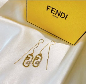 FF Chain Earrings