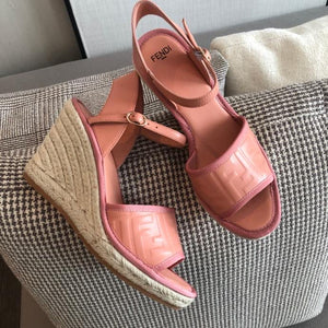 Leather Espadrilles