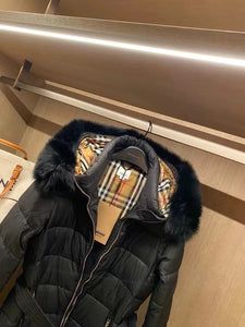 Long Fur Puffer Coat