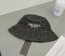 Load image into Gallery viewer, Raffia Bucket Hat
