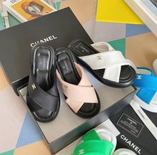 Load image into Gallery viewer, CC Leather Sandals
