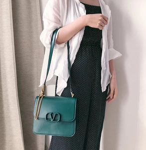 V Sling Shoulder Bag